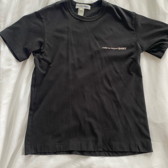 Comme Des Garçons Logo T Shirt - Picture 2 of 2
